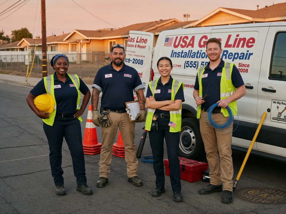 Gas Line Installation company in Empire, LA